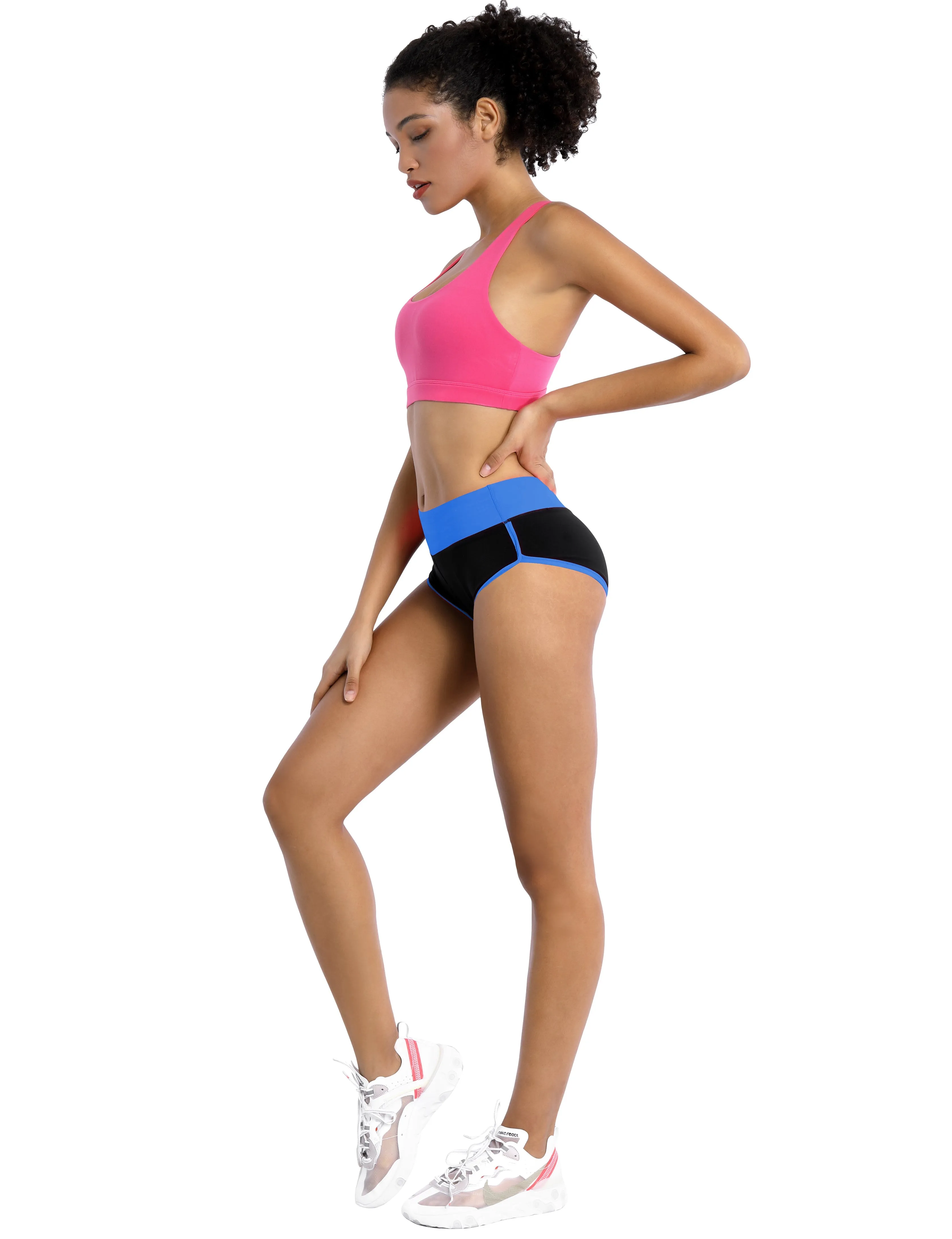 030 Sexy Booty Running Shorts blue_black_Running