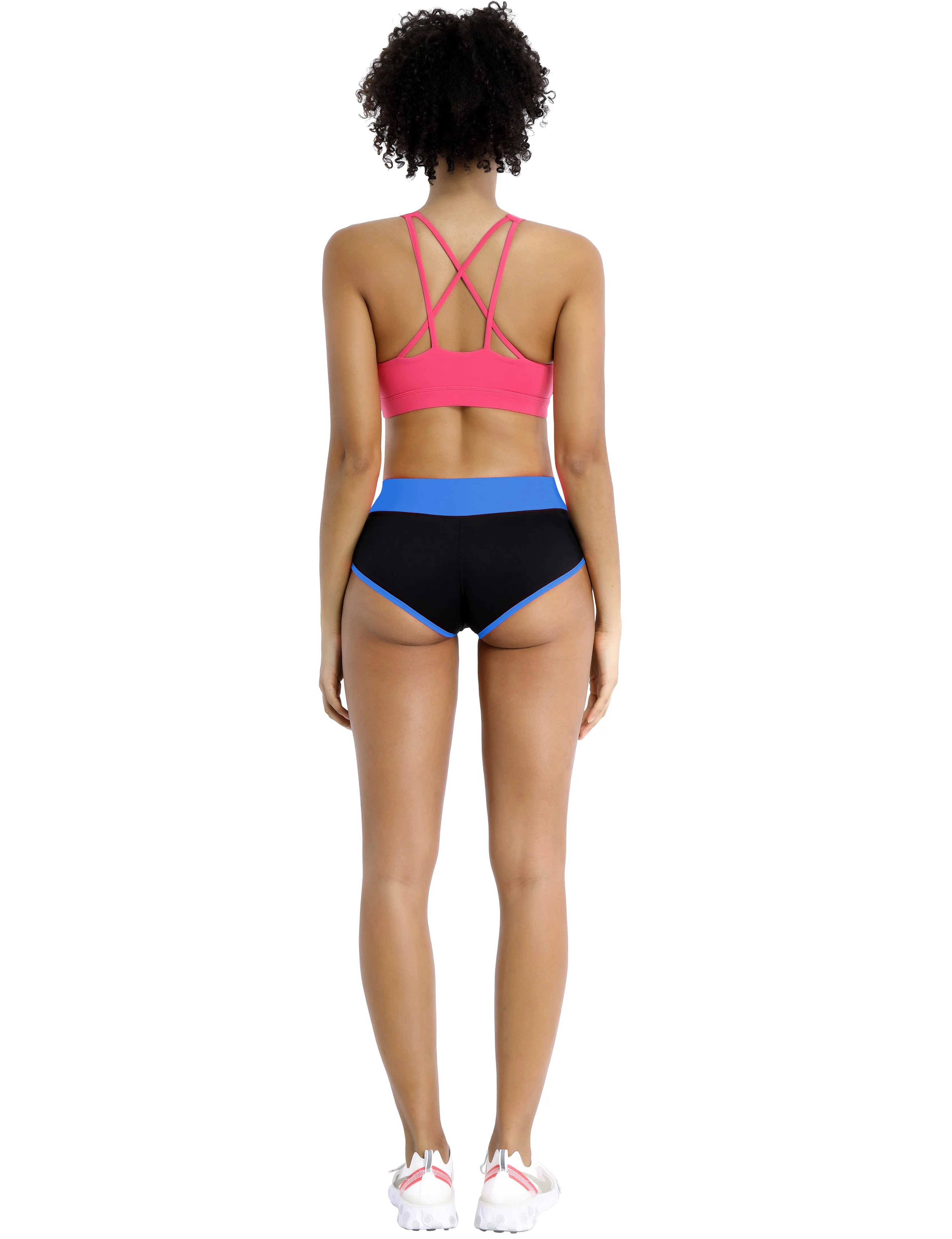 030 Sexy Booty Running Shorts blue_black_Running