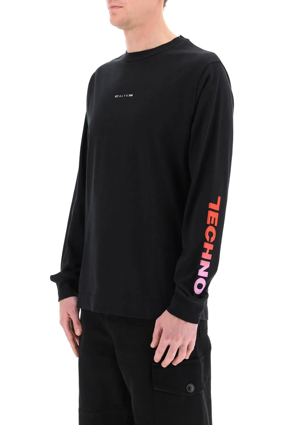 1017 ALYX 9SM Logo Printed Long-Sleeved T-Shirt