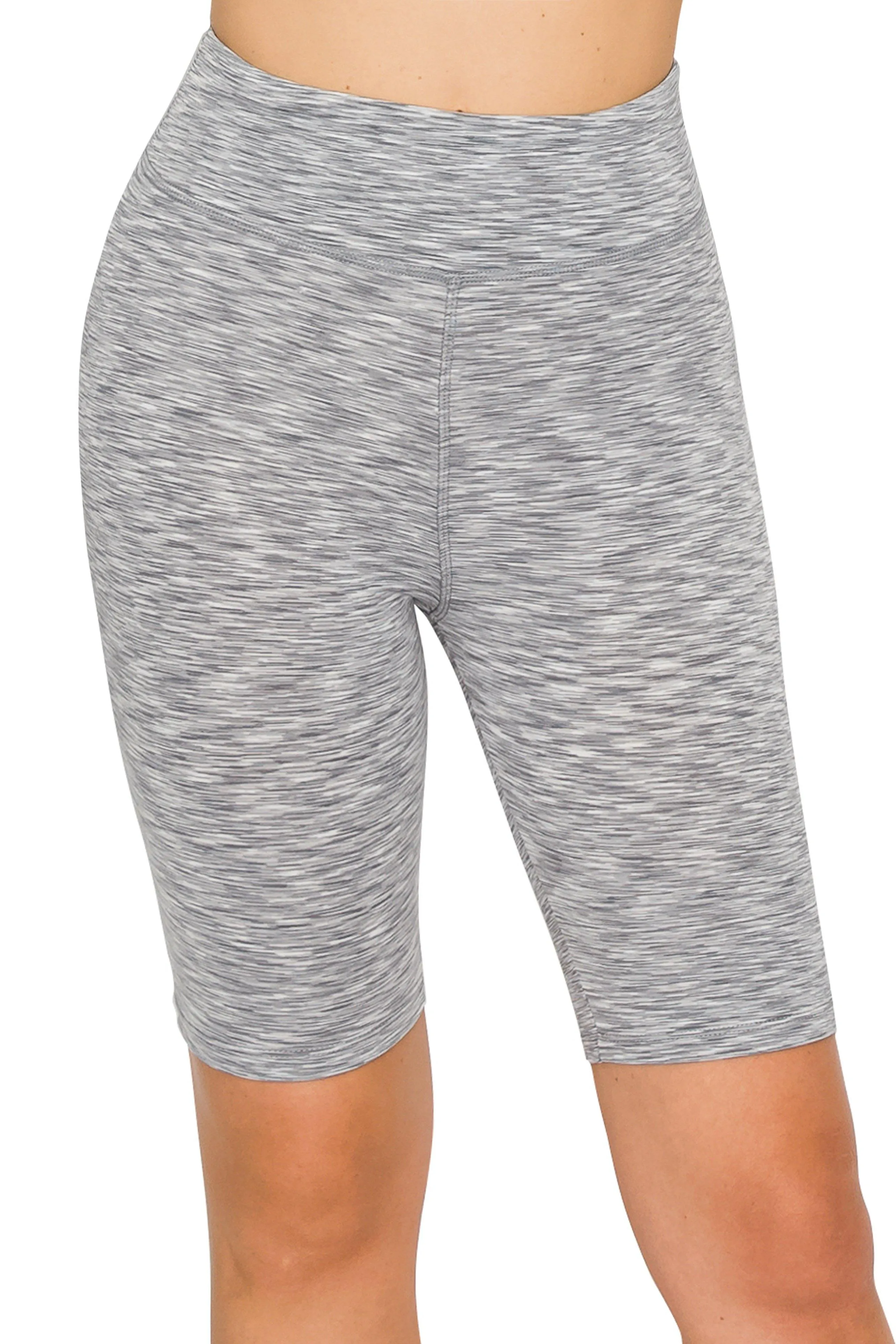 8" Bike Shorts - High Waist Activewear Bike Shorts Yoga Material without Stitching