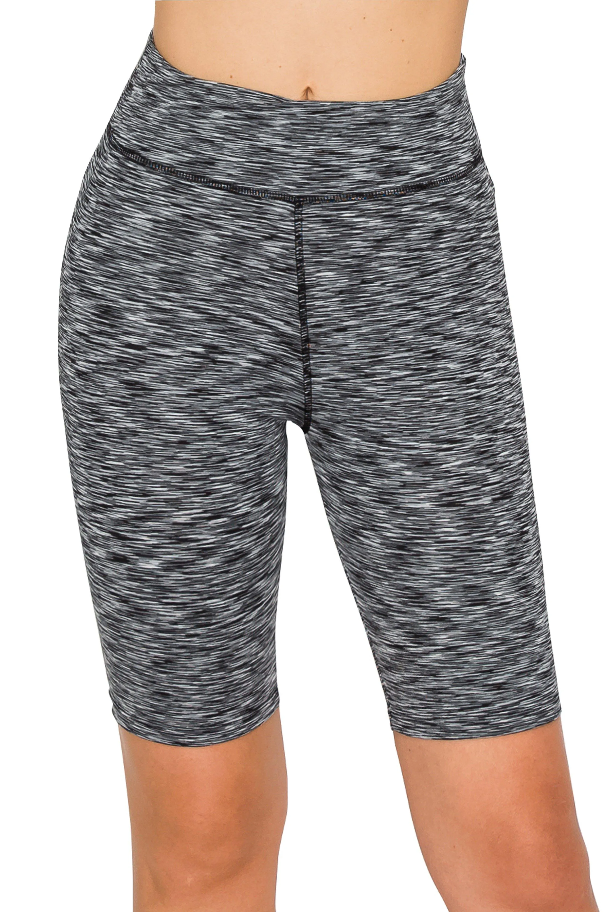 8" Bike Shorts - High Waist Activewear Bike Shorts Yoga Material without Stitching