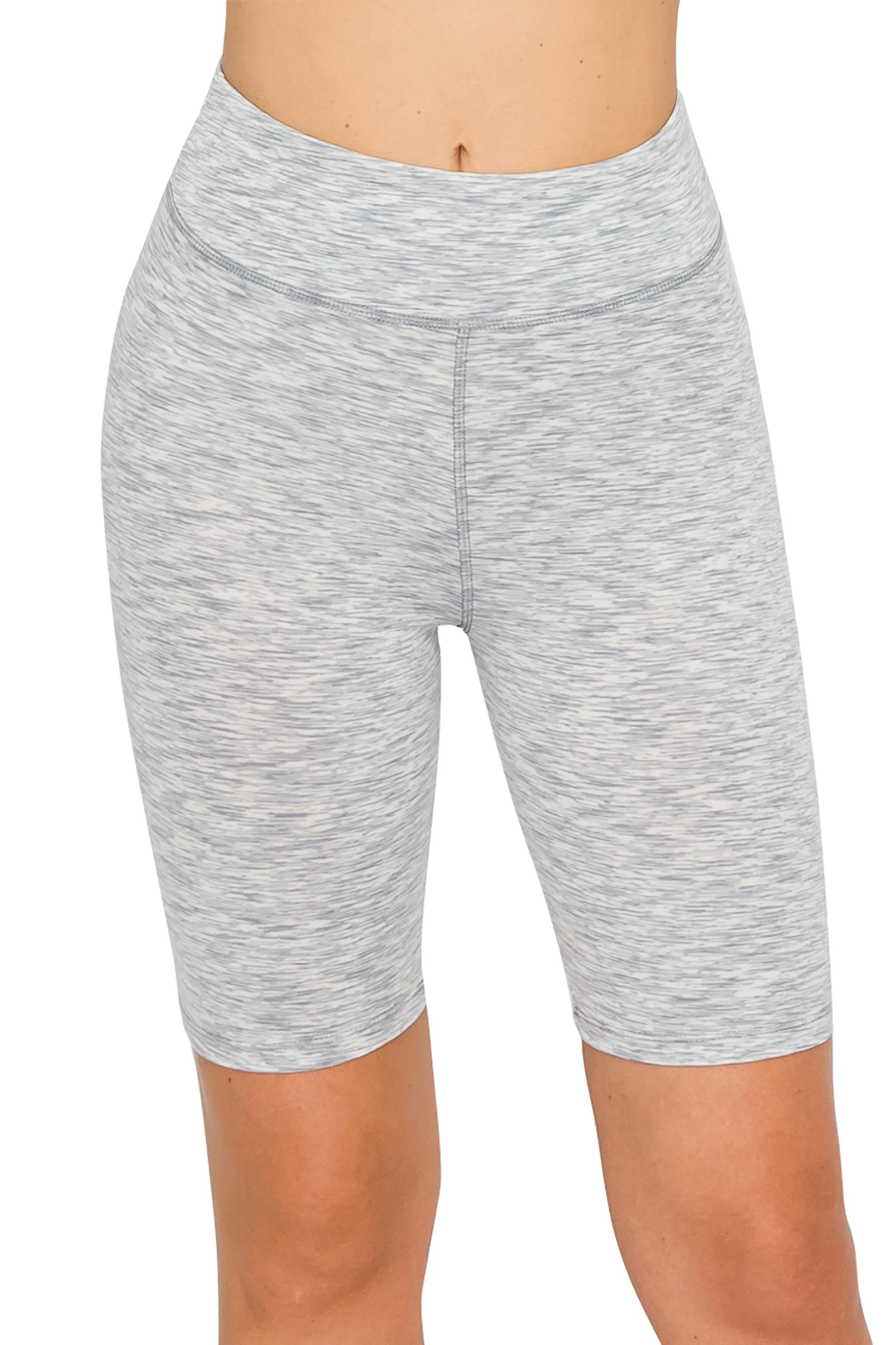 8" Bike Shorts - High Waist Activewear Bike Shorts Yoga Material without Stitching