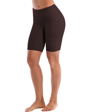 8" High Waist Running Shorts mahoganymaroon_Running