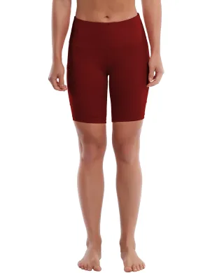 8" Side Pockets Running Shorts cherryred_Running