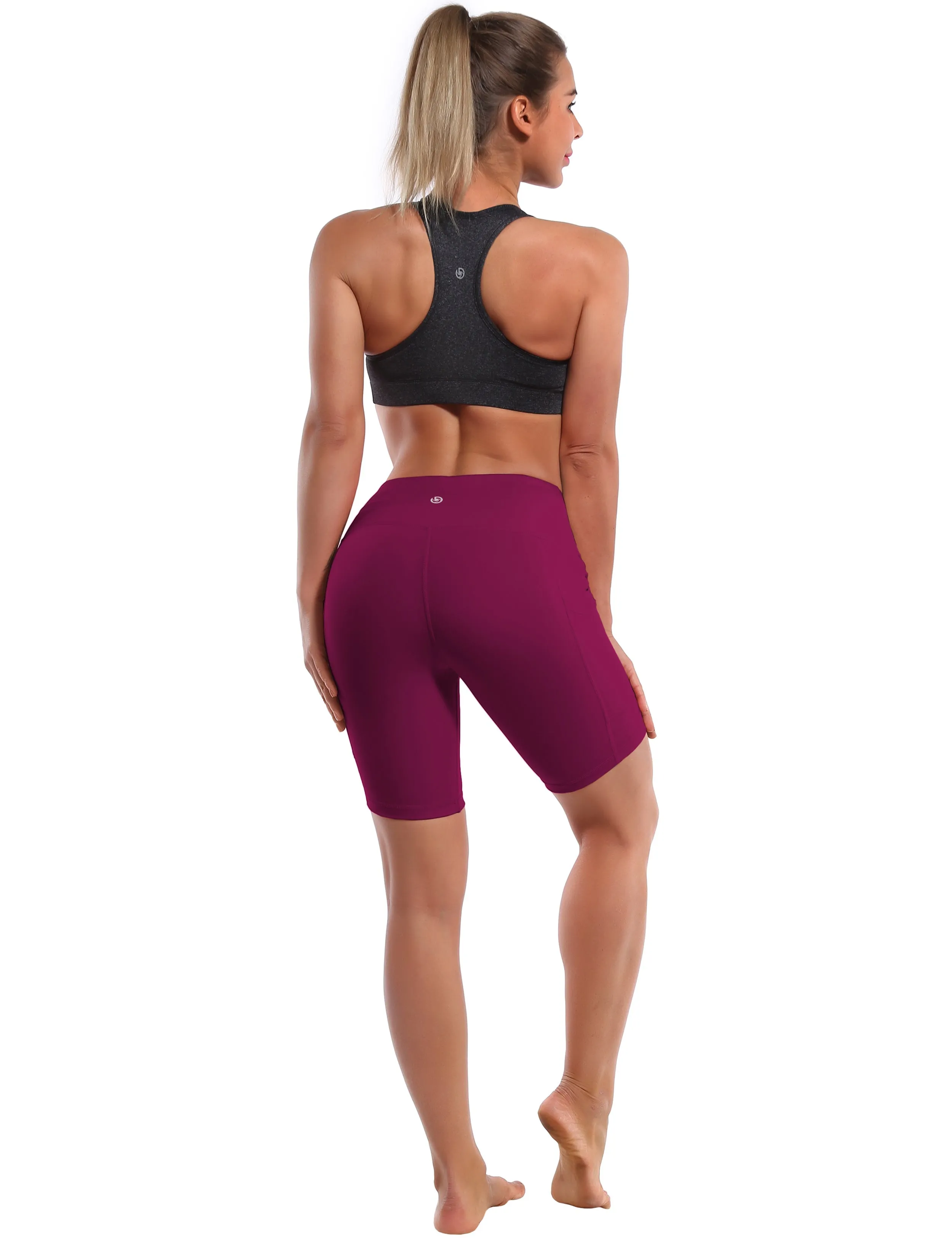 8" Side Pockets Running Shorts grapevine_Running