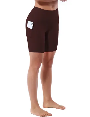 8" Side Pockets Running Shorts mahoganymaroon_Running