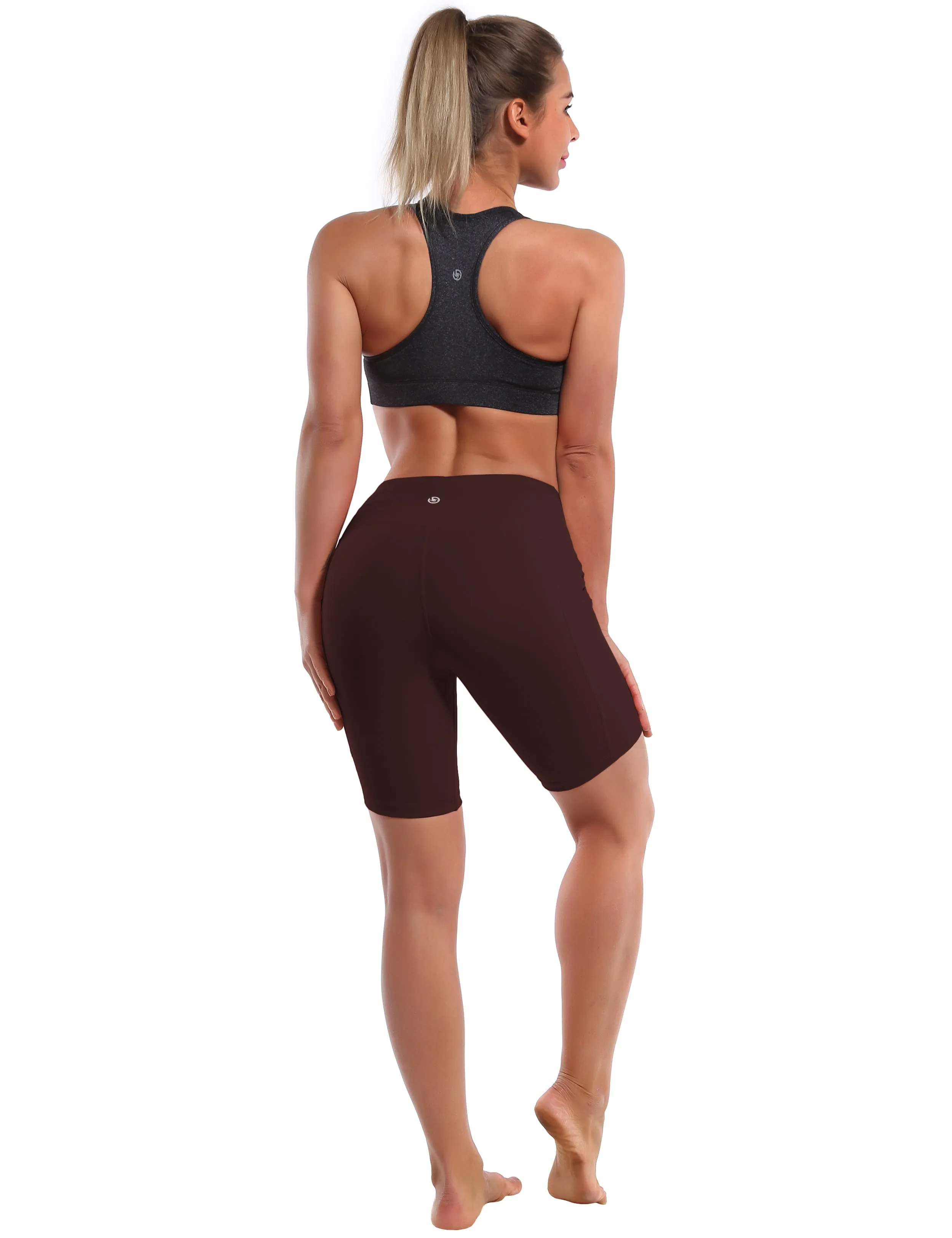 8" Side Pockets Running Shorts mahoganymaroon_Running