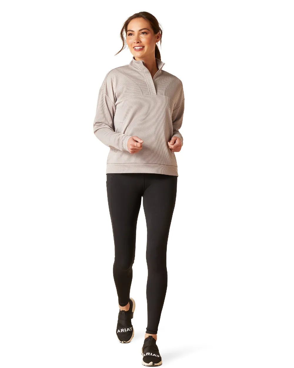 Ariat Womens Breathe Half Zip Sweatshirt Clearance
