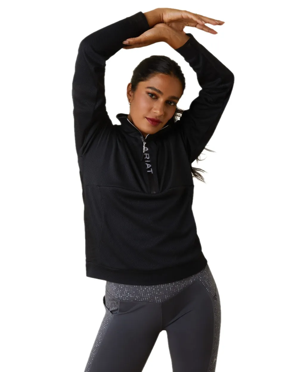 Ariat Womens Breathe Half Zip Sweatshirt