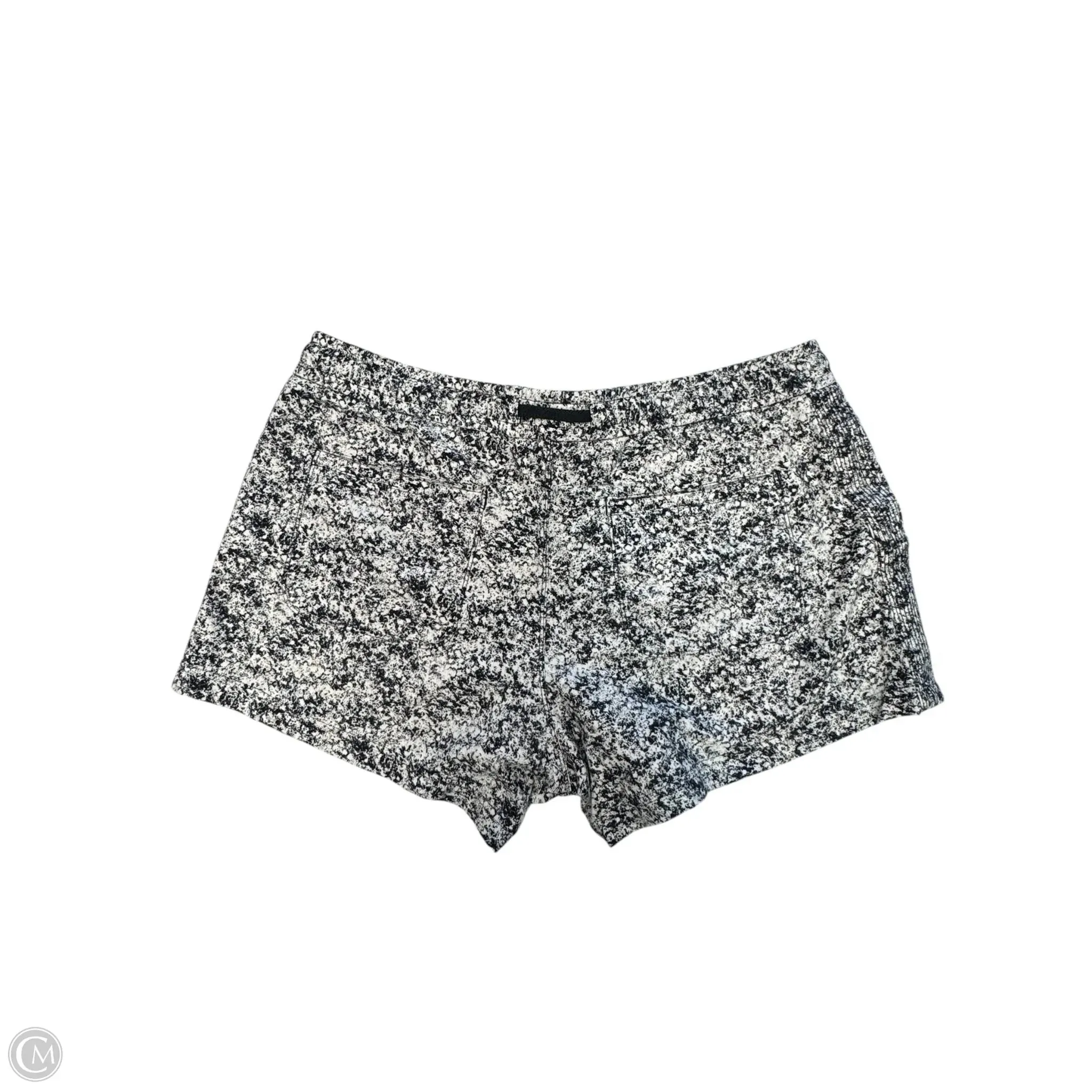 Athletic Shorts By Athleta In Black & White, Size: L