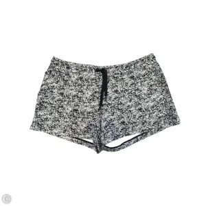 Athletic Shorts By Athleta In Black & White, Size: L