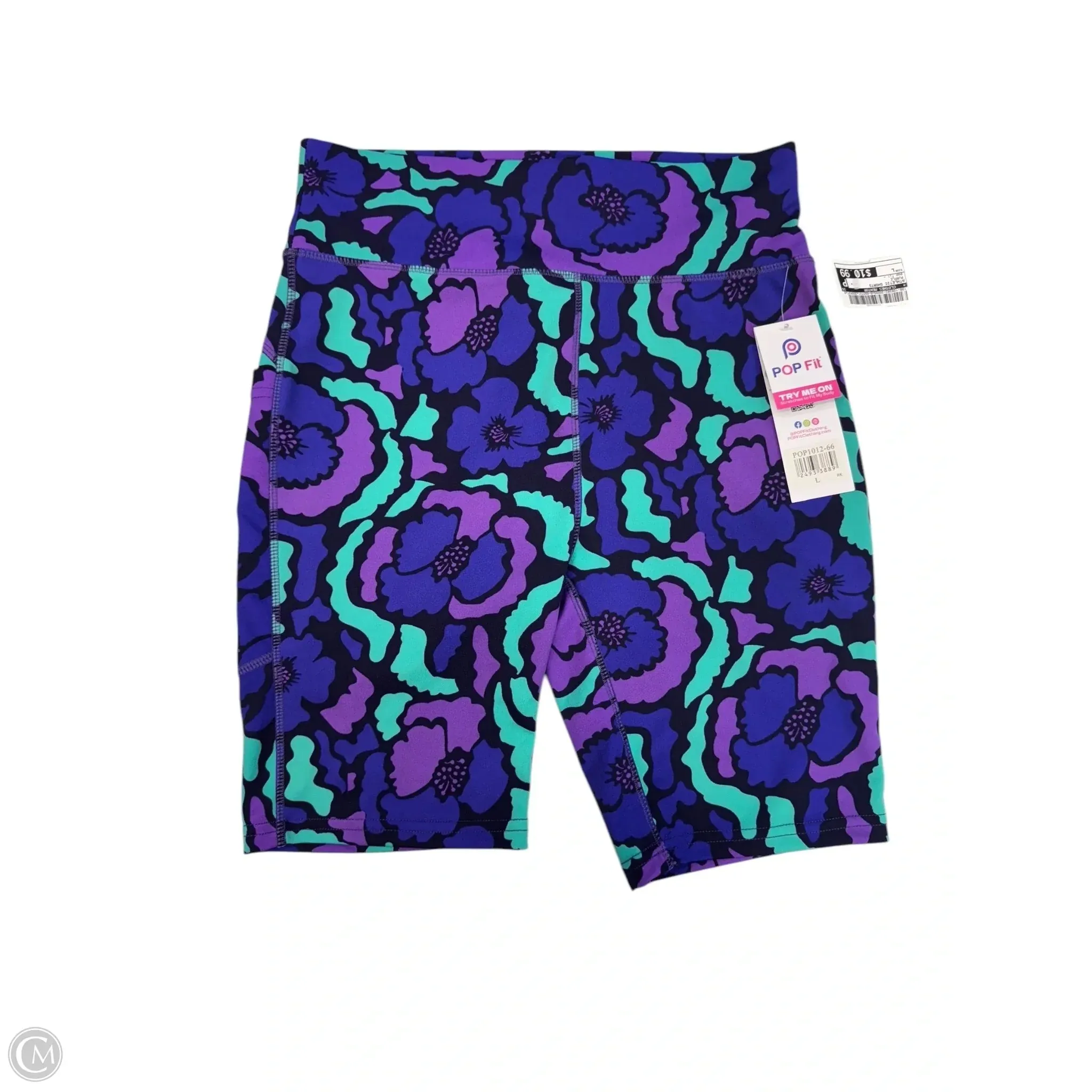 Athletic Shorts By Clothes Mentor In Purple, Size: L