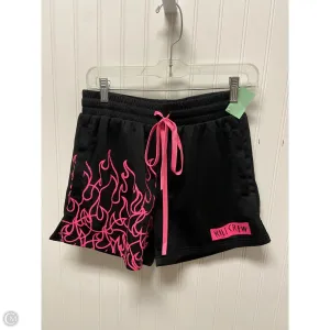 Athletic Shorts By Cmb In Black & Pink, Size: M
