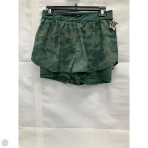 Athletic Shorts By Danskin In Green, Size: M