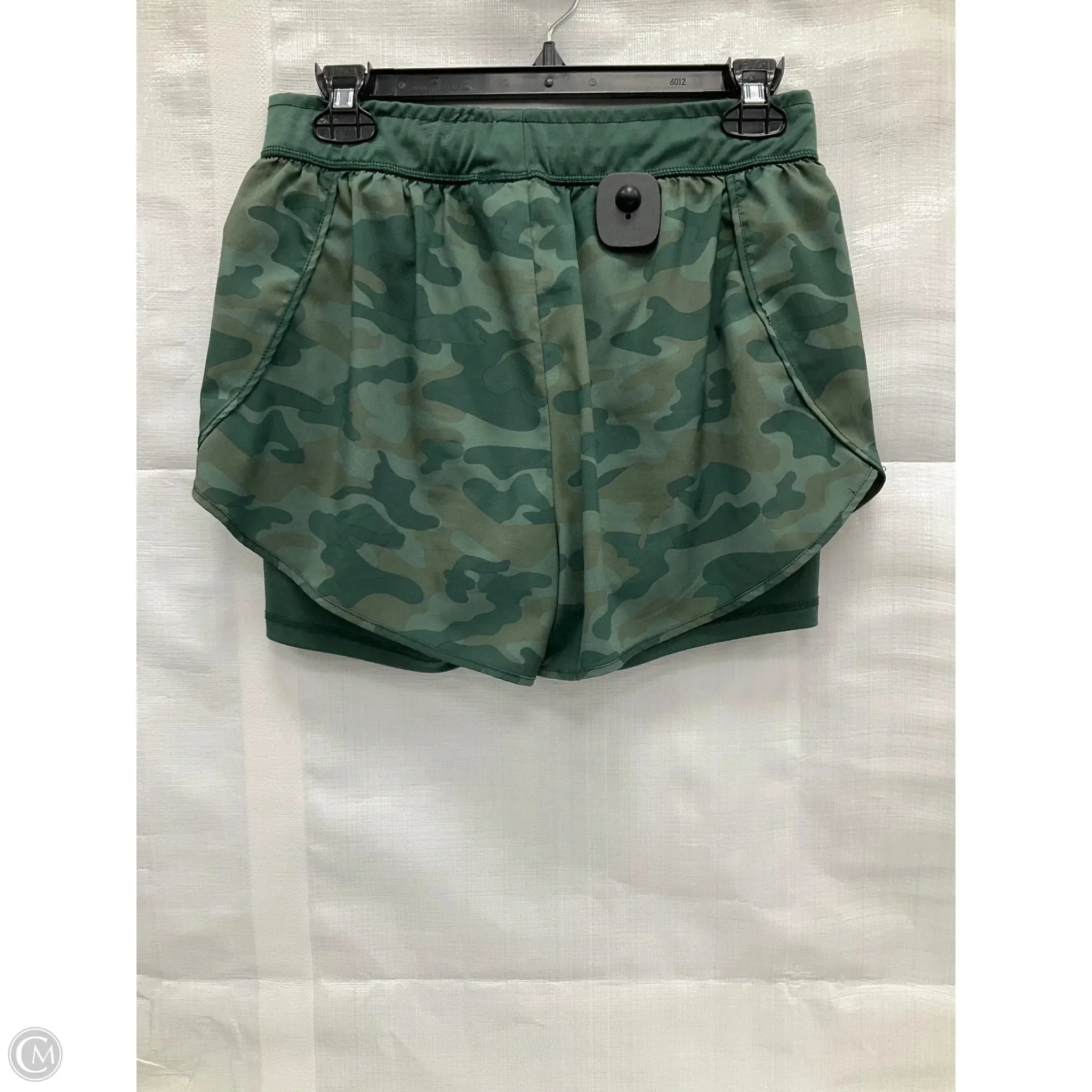 Athletic Shorts By Danskin In Green, Size: M