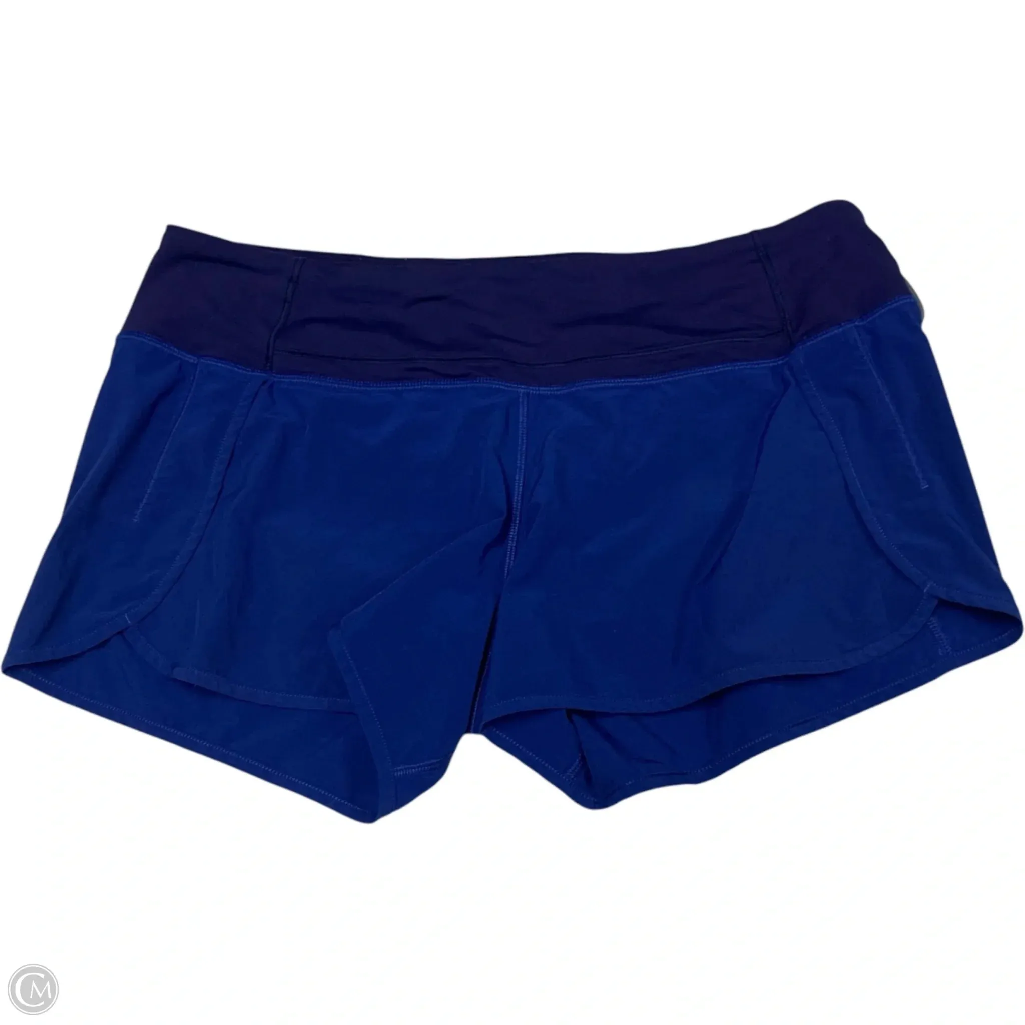 Athletic Shorts By Lululemon In Blue, Size: M