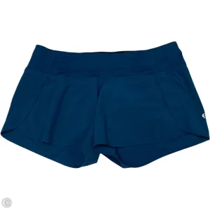 Athletic Shorts By Lululemon In Blue, Size: M