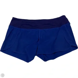Athletic Shorts By Lululemon In Blue, Size: M