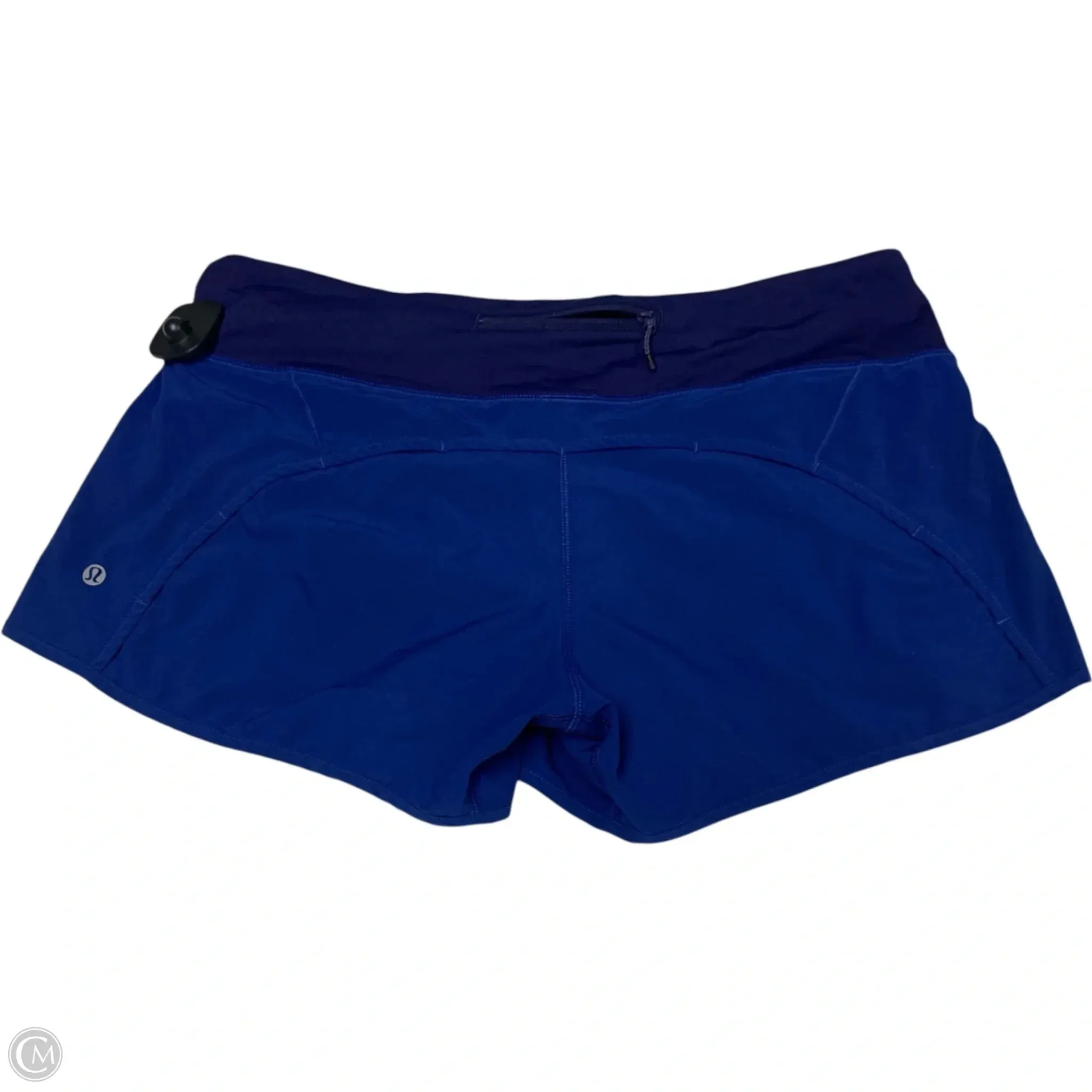 Athletic Shorts By Lululemon In Blue, Size: M