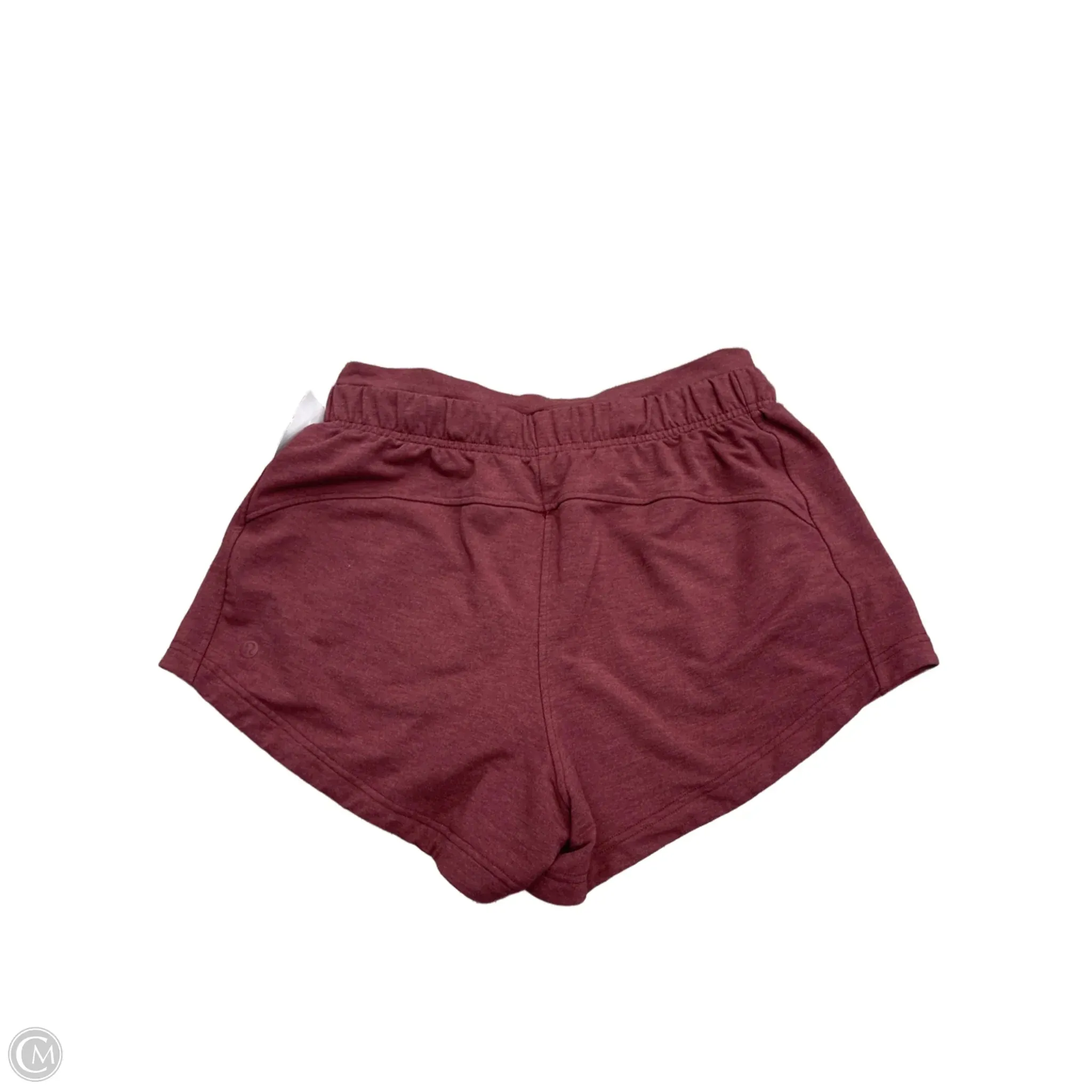 Athletic Shorts By Lululemon In Red, Size: 6