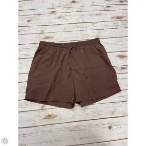 Athletic Shorts By Mondetta In Brown, Size: Xl