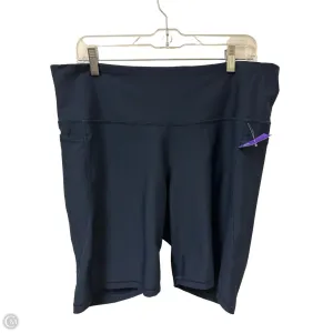 Athletic Shorts By Old Navy In Navy, Size: 1x
