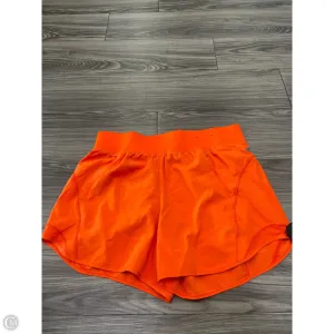 Athletic Shorts By Tek Gear In Orange, Size: L
