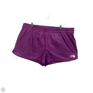 Athletic Shorts By The North Face In Purple, Size: 2x