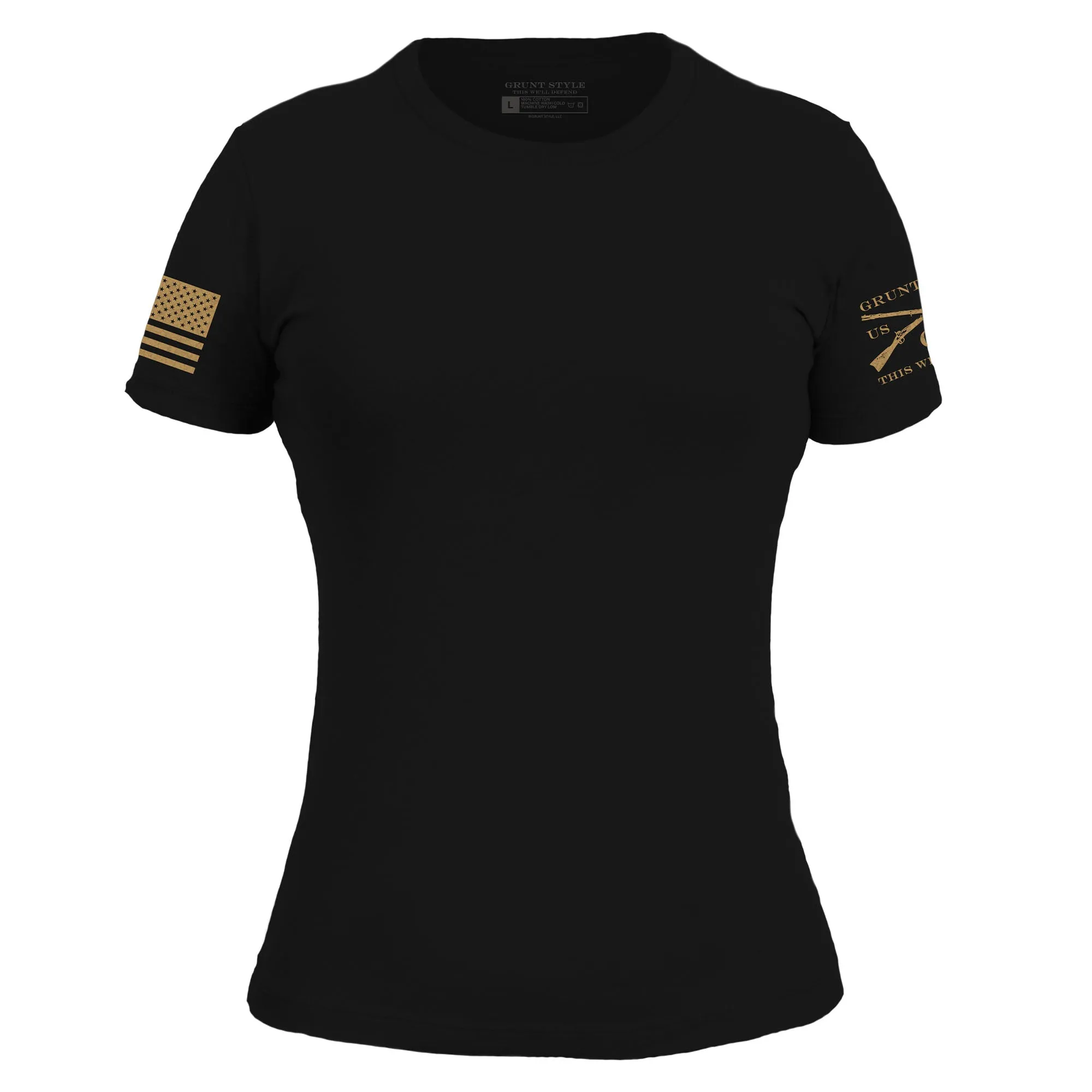 Basic T-Shirt Women's Slim Fit - Black