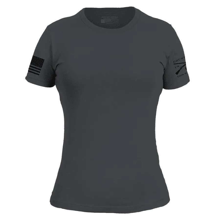 Basic T-Shirt Women's Slim Fit Spring Collection 3-Pack