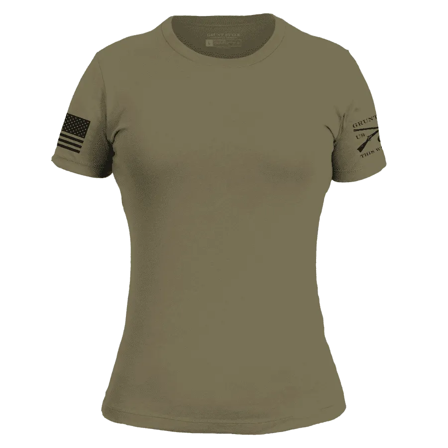 Basic T-Shirt Women's Slim Fit Spring Collection 3-Pack