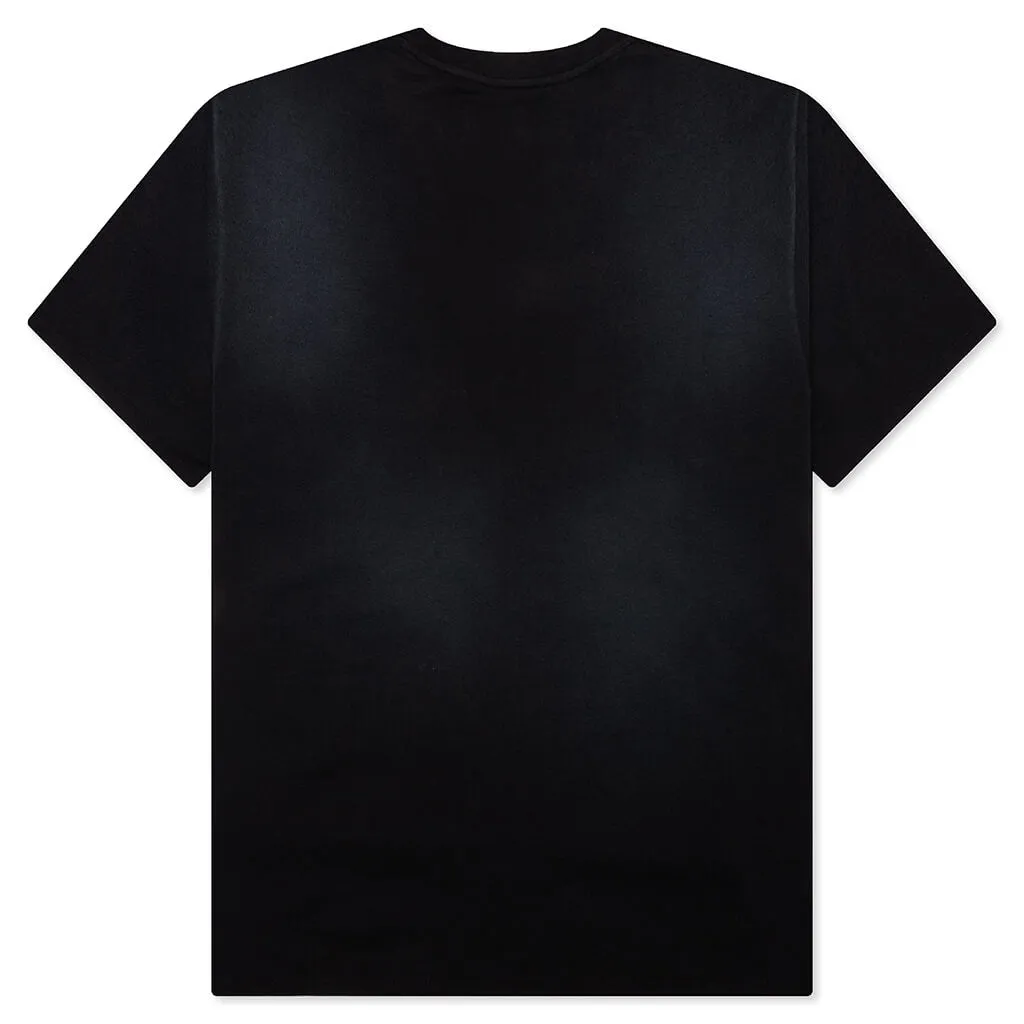 Billion Star T-Shirt - Worn Black