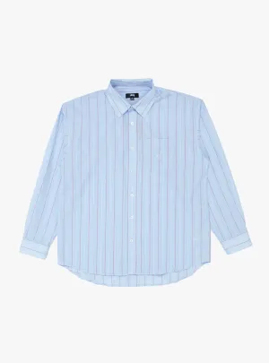 Classic LS Shirt Stripe Light Blue