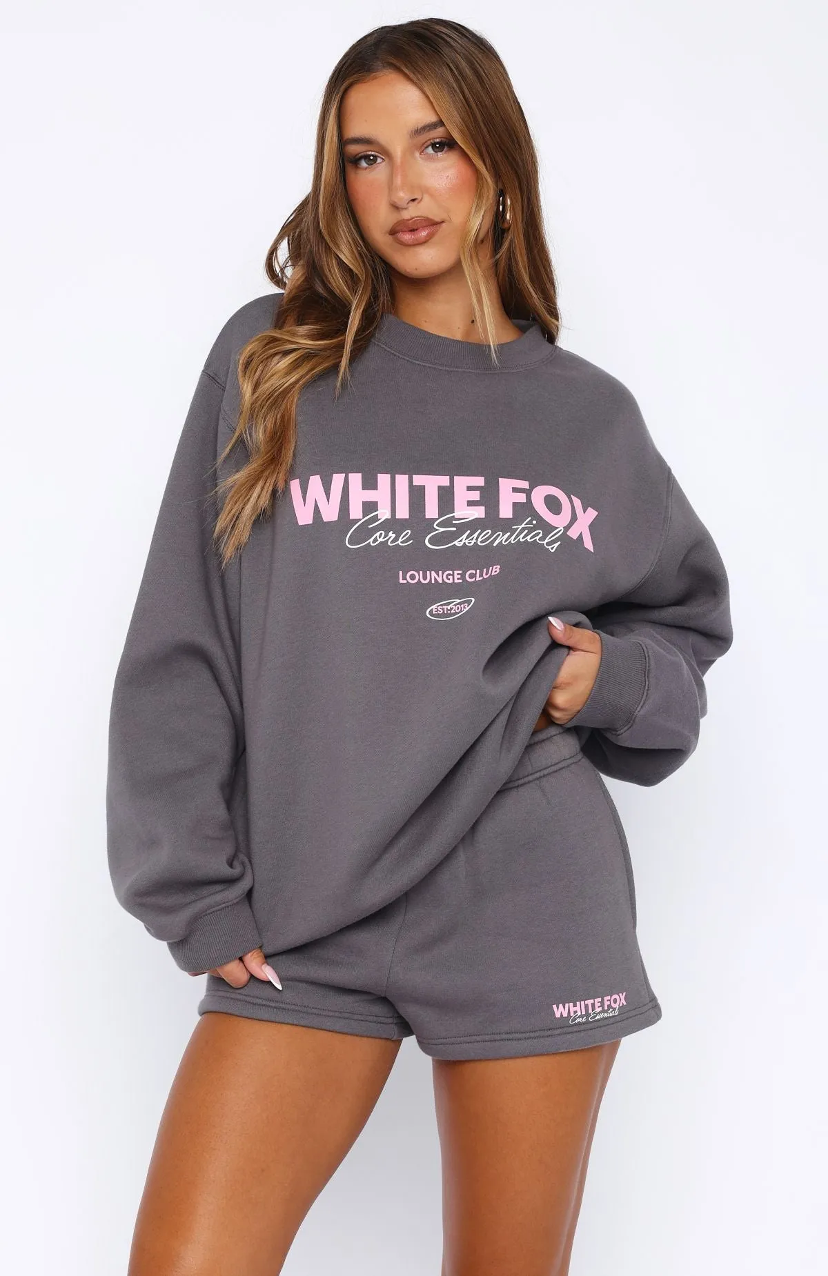 Core Essentials Oversized Sweater Volcanic