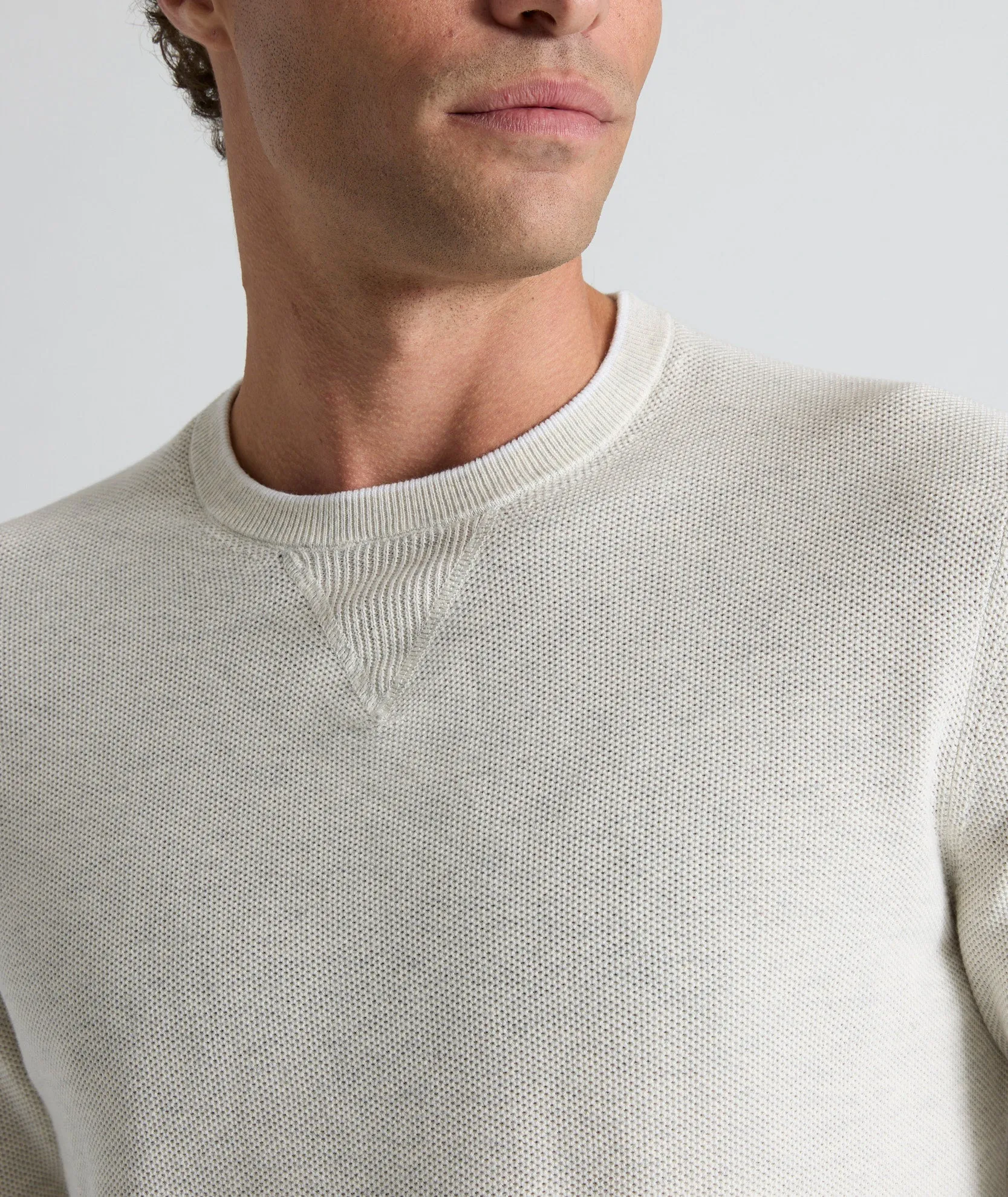 Cotton Crewneck Sweater