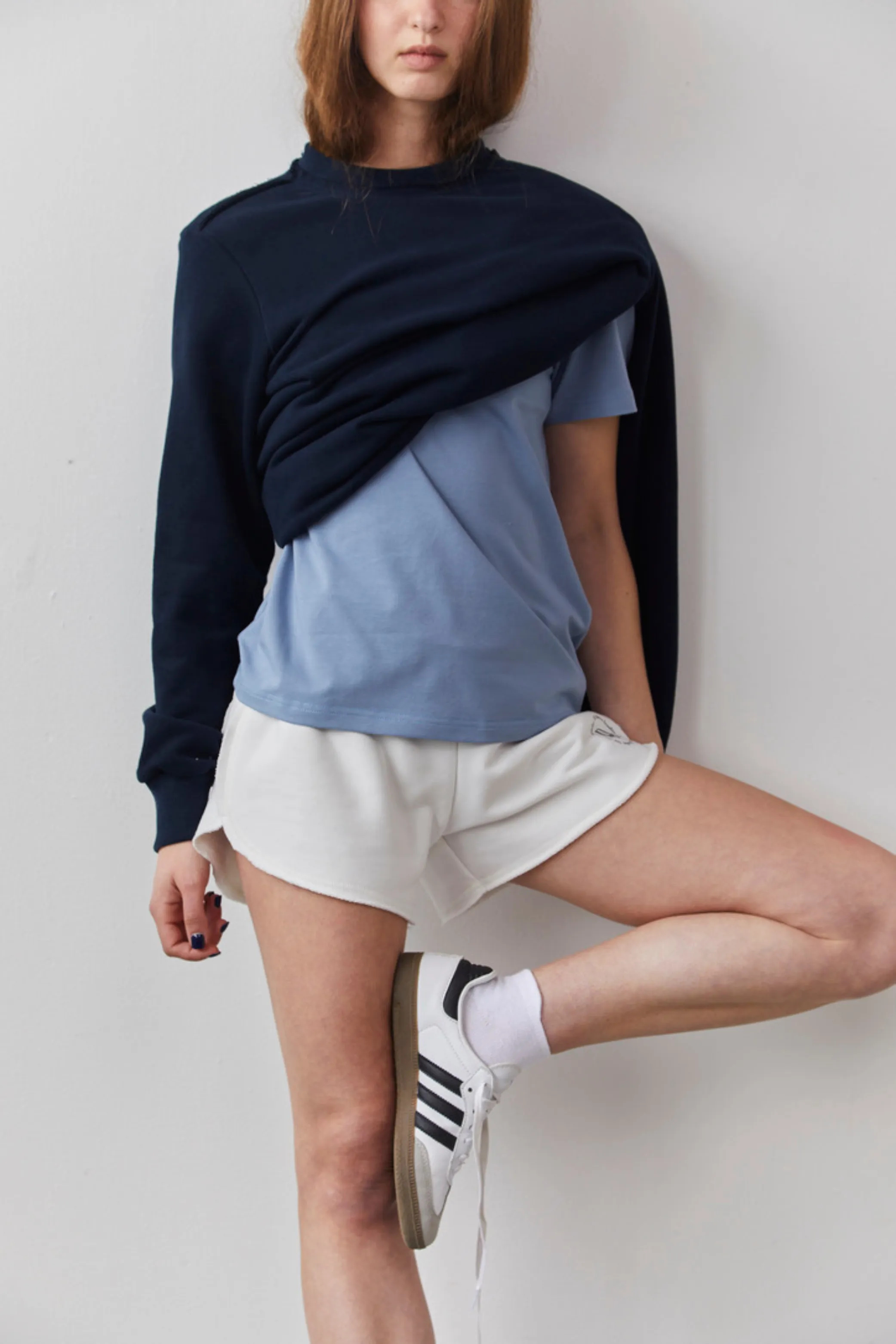 Cotton shorts - off white
