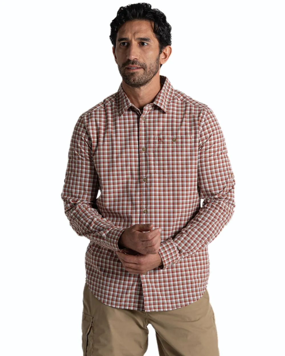 Craghoppers NosiLife Nuoro Check Long Sleeved Shirt
