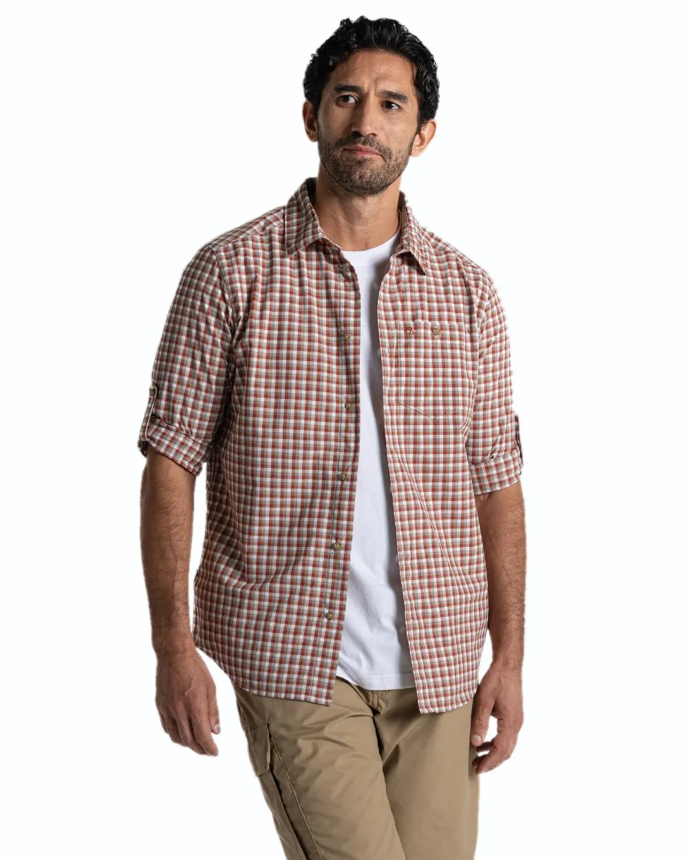 Craghoppers NosiLife Nuoro Check Long Sleeved Shirt