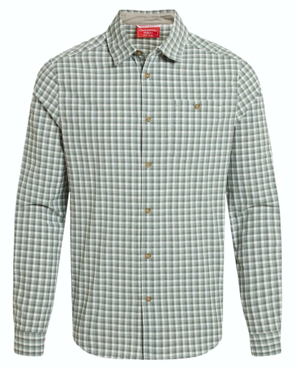 Craghoppers NosiLife Nuoro Check Long Sleeved Shirt