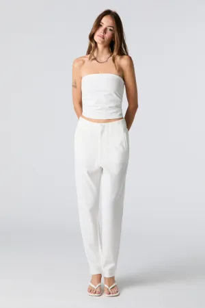 Crepe Slim Dress Pant