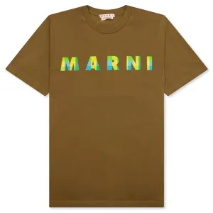 Creta Cotton T-Shirt With Gingham Logo - Creta