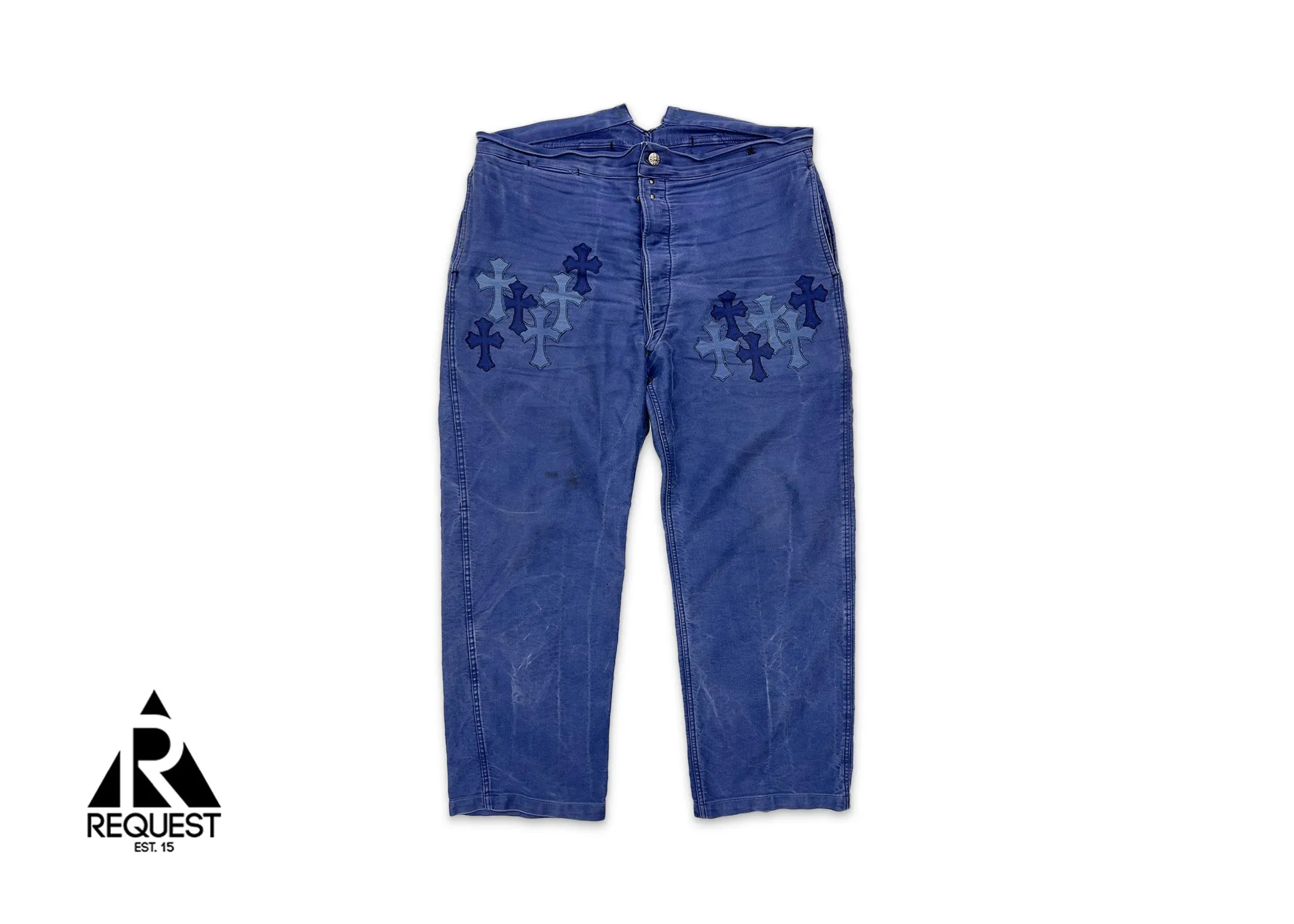 Cross Patch French Worker Pants Blue