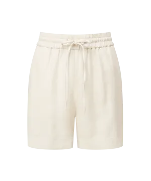 Daphne Linen Shorts - Oat