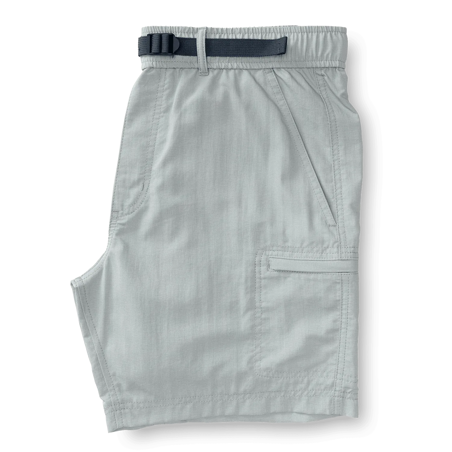 Duck Head 7" On The Fly Short - Quarry Gray