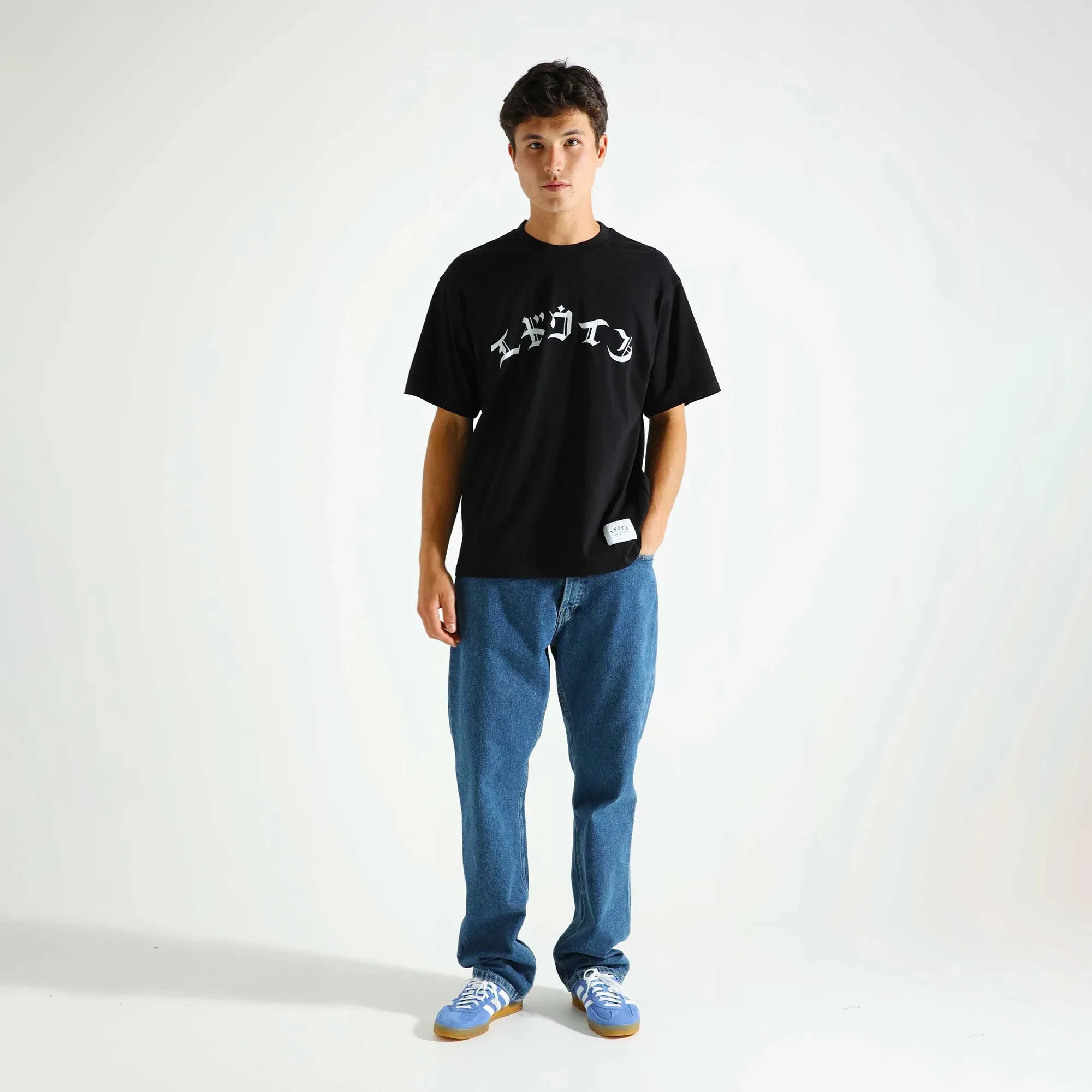 EDWIN | HIGH LIFE LOW LEVELS T-SHIRT { BLACK