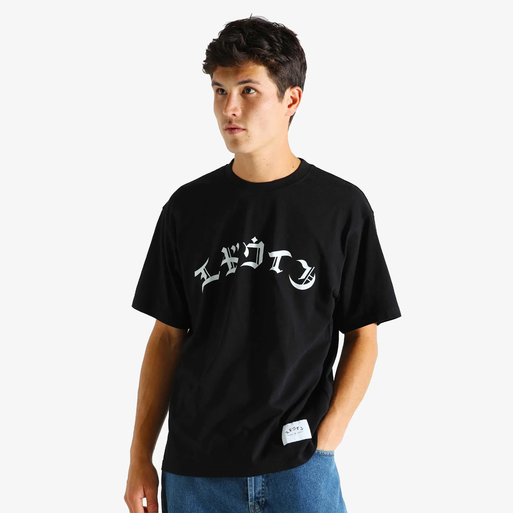 EDWIN | HIGH LIFE LOW LEVELS T-SHIRT { BLACK