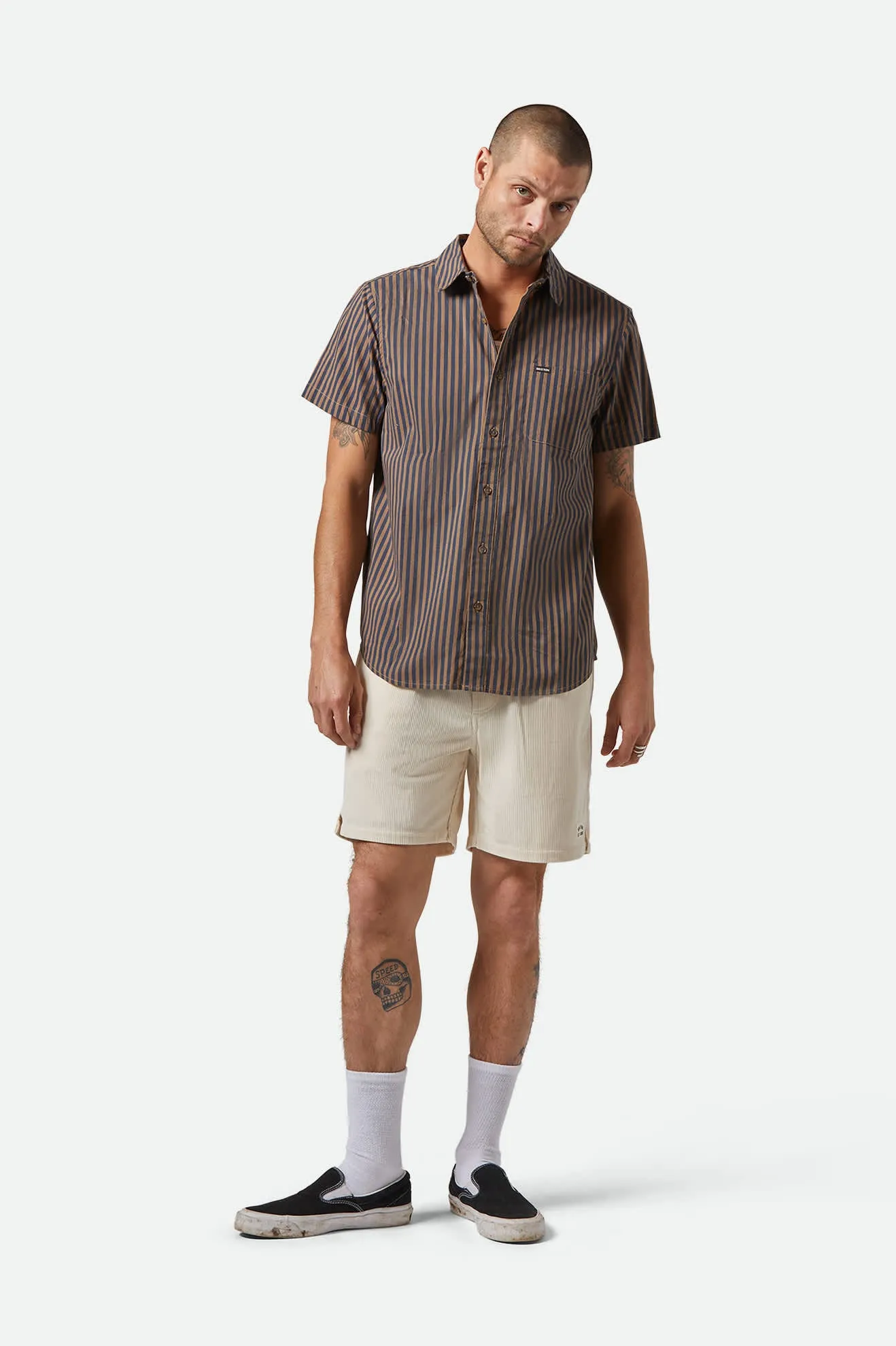 Everyday Corduroy Short - Whitecap
