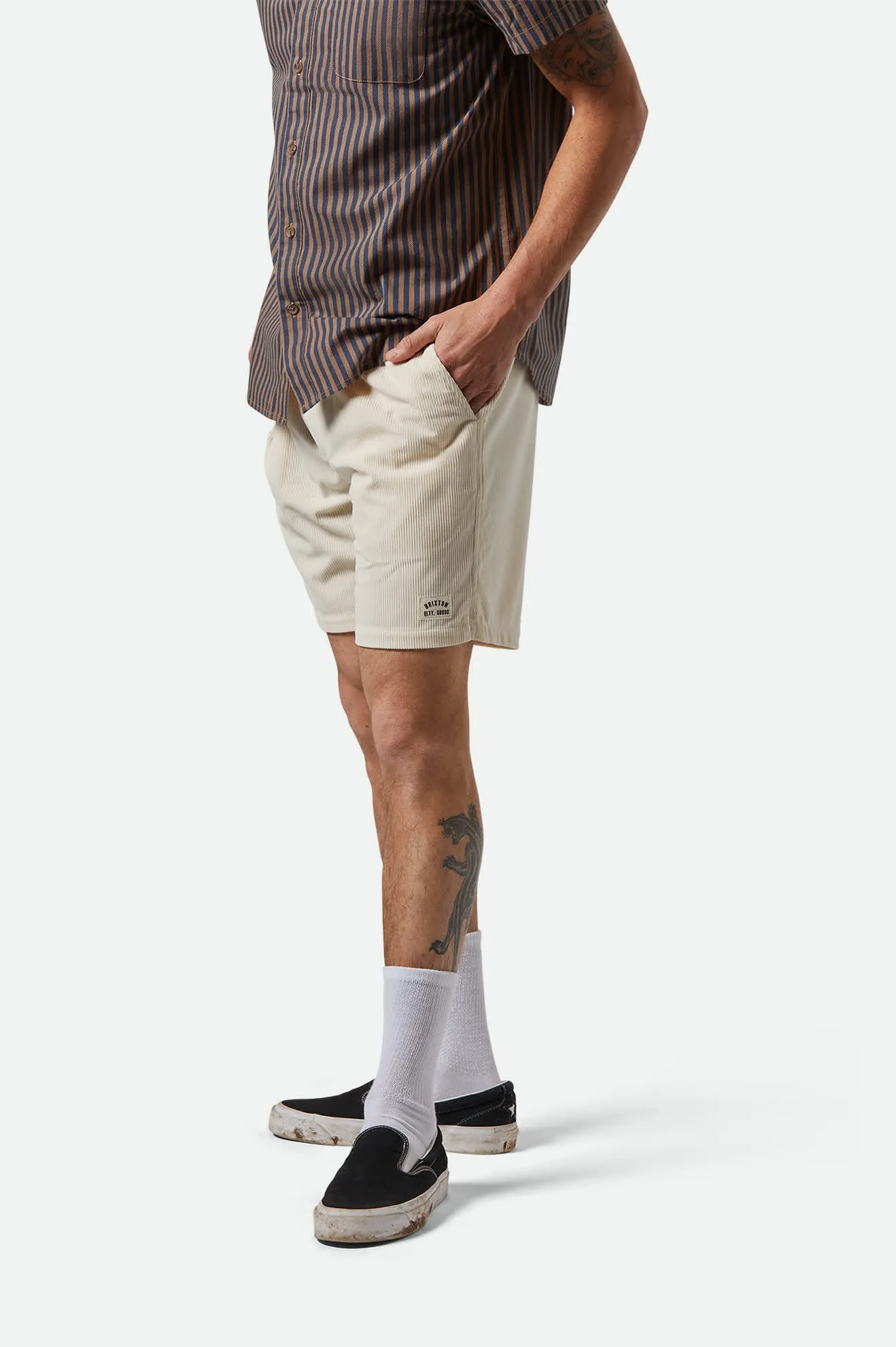 Everyday Corduroy Short - Whitecap