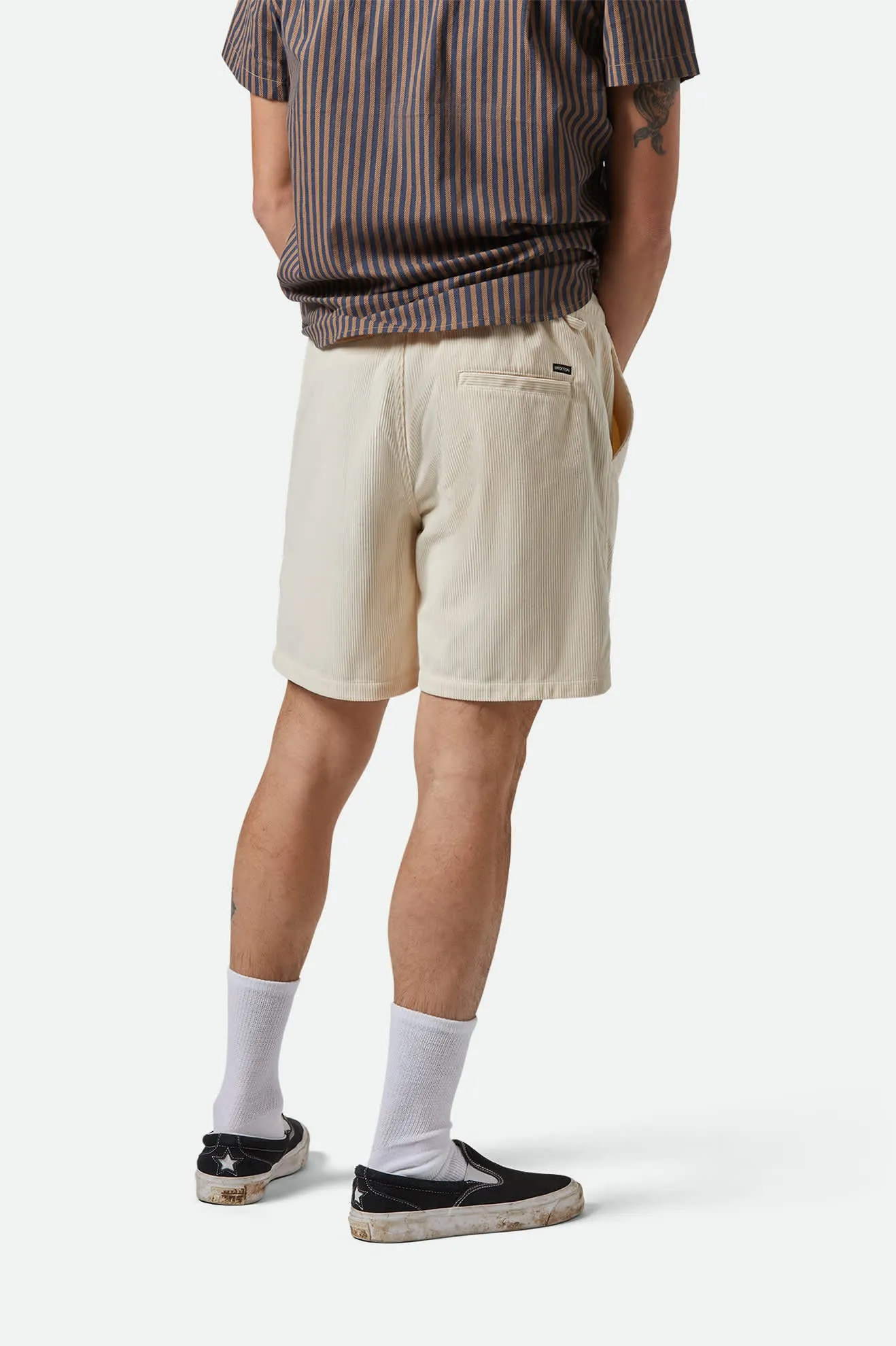 Everyday Corduroy Short - Whitecap