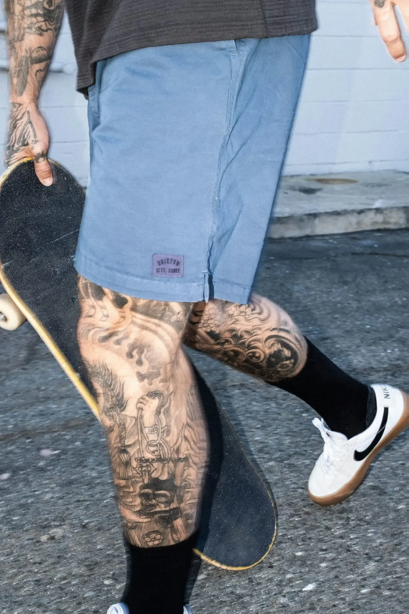 Everyday Vintage Wash Short - Washed Denim Blue